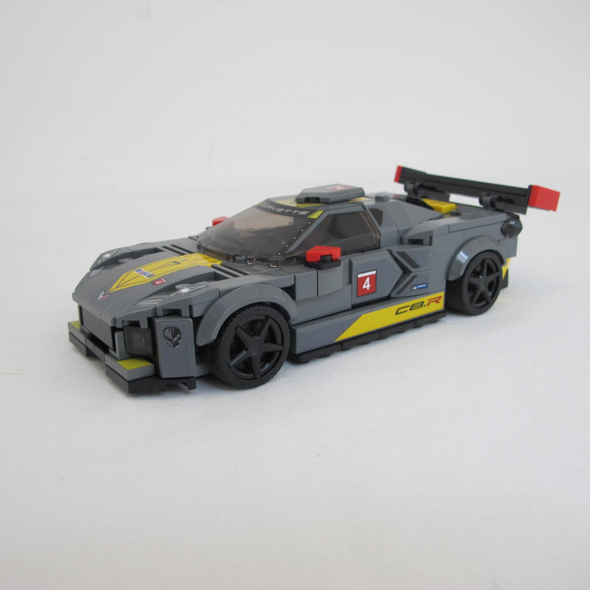 Chevrolet Corvette C8.R Race Car and 1969 Chevrolet Corvette. Incomplete with instructions, no box