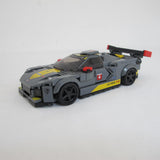 Chevrolet Corvette C8.R Race Car and 1969 Chevrolet Corvette. Incomplete with instructions, no box