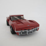 Chevrolet Corvette C8.R Race Car and 1969 Chevrolet Corvette. Incomplete with instructions, no box