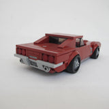 Chevrolet Corvette C8.R Race Car and 1969 Chevrolet Corvette. Incomplete with instructions, no box