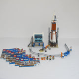 Deep Space Rocket and Launch Control. Incomplete with instructions, no box