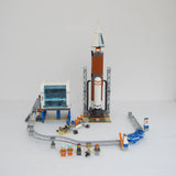 Deep Space Rocket and Launch Control. Incomplete with instructions, no box