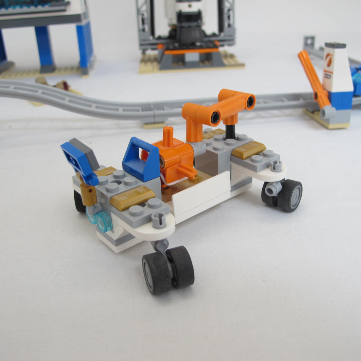 Deep Space Rocket and Launch Control. Incomplete with instructions, no box