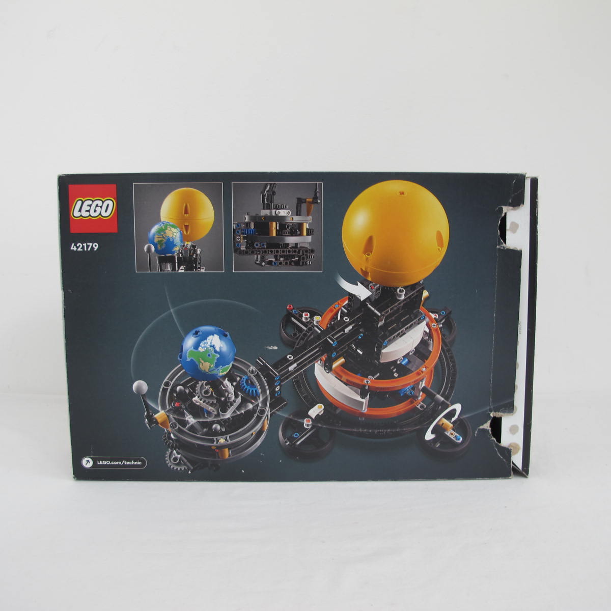 Planet Earth and Moon in Orbit. Complete with instructions and box