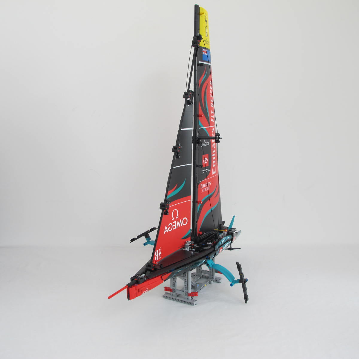 Emirates Team New Zealand AC75 Yacht. Complete with instructions and box