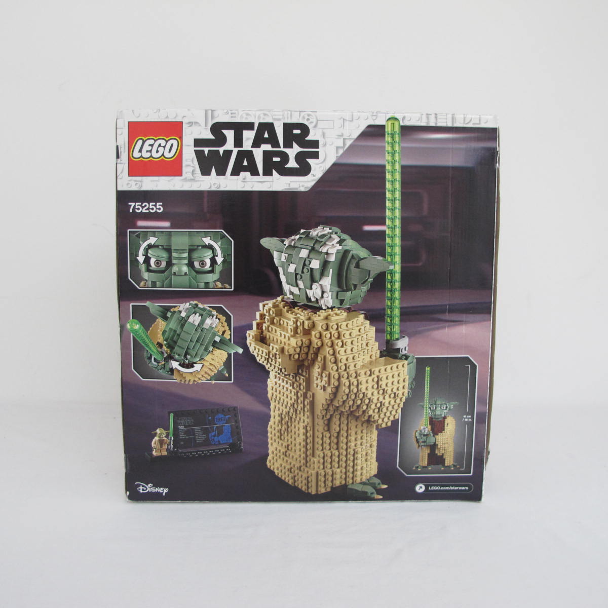 Yoda. Complete with instructions and box