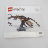 Hungarian Horntail Dragon. Incomplete with box and instructions