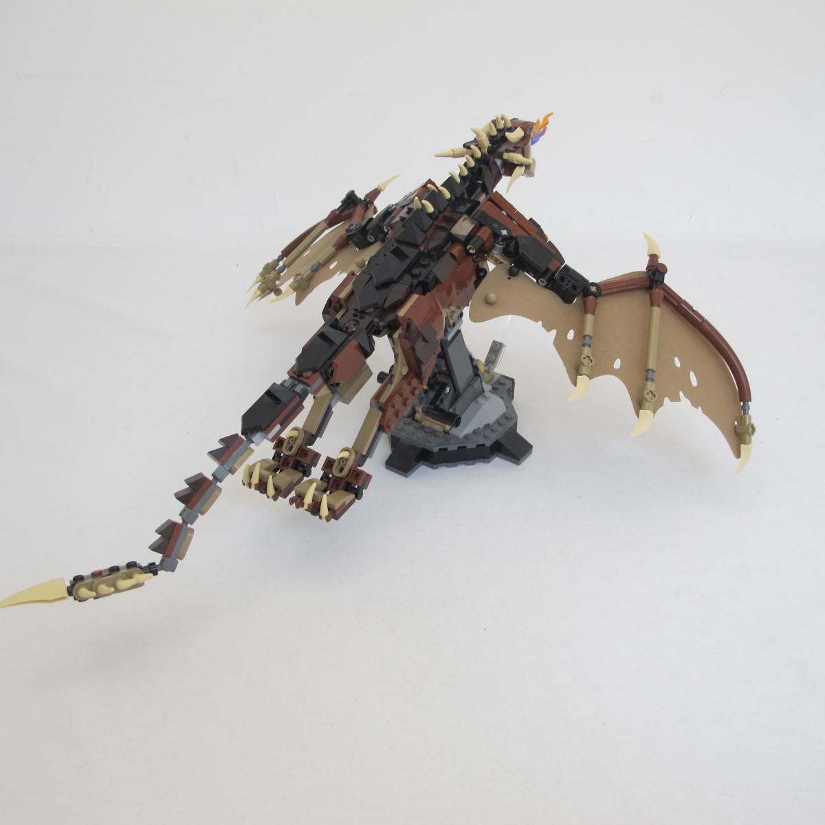 Hungarian Horntail Dragon. Incomplete with box and instructions