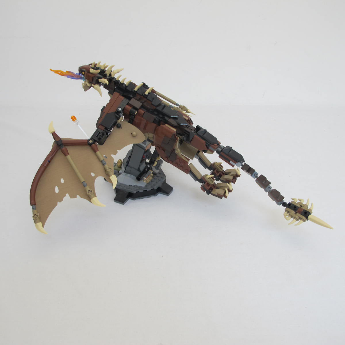 Hungarian Horntail Dragon. Incomplete with box and instructions