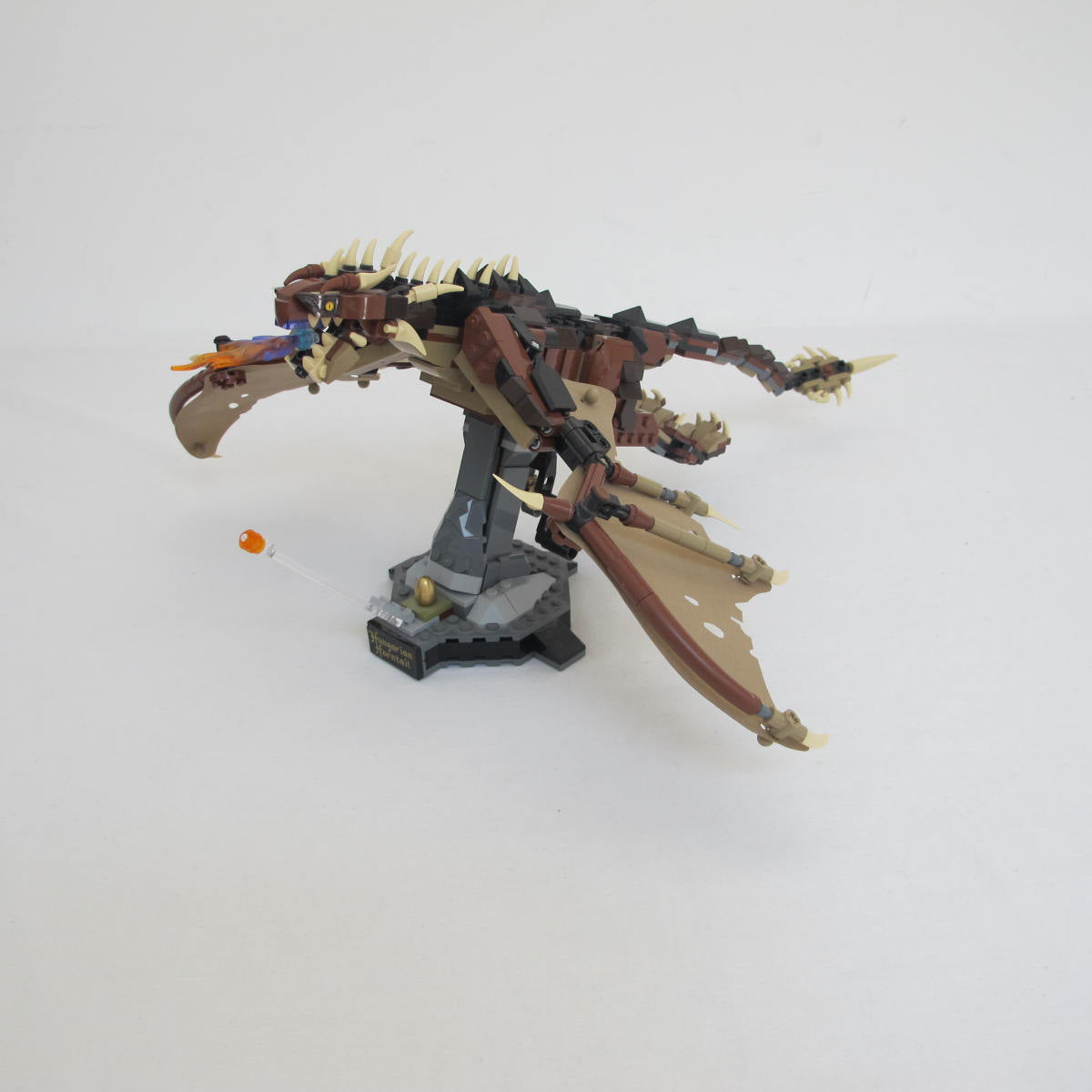 Hungarian Horntail Dragon. Incomplete with box and instructions