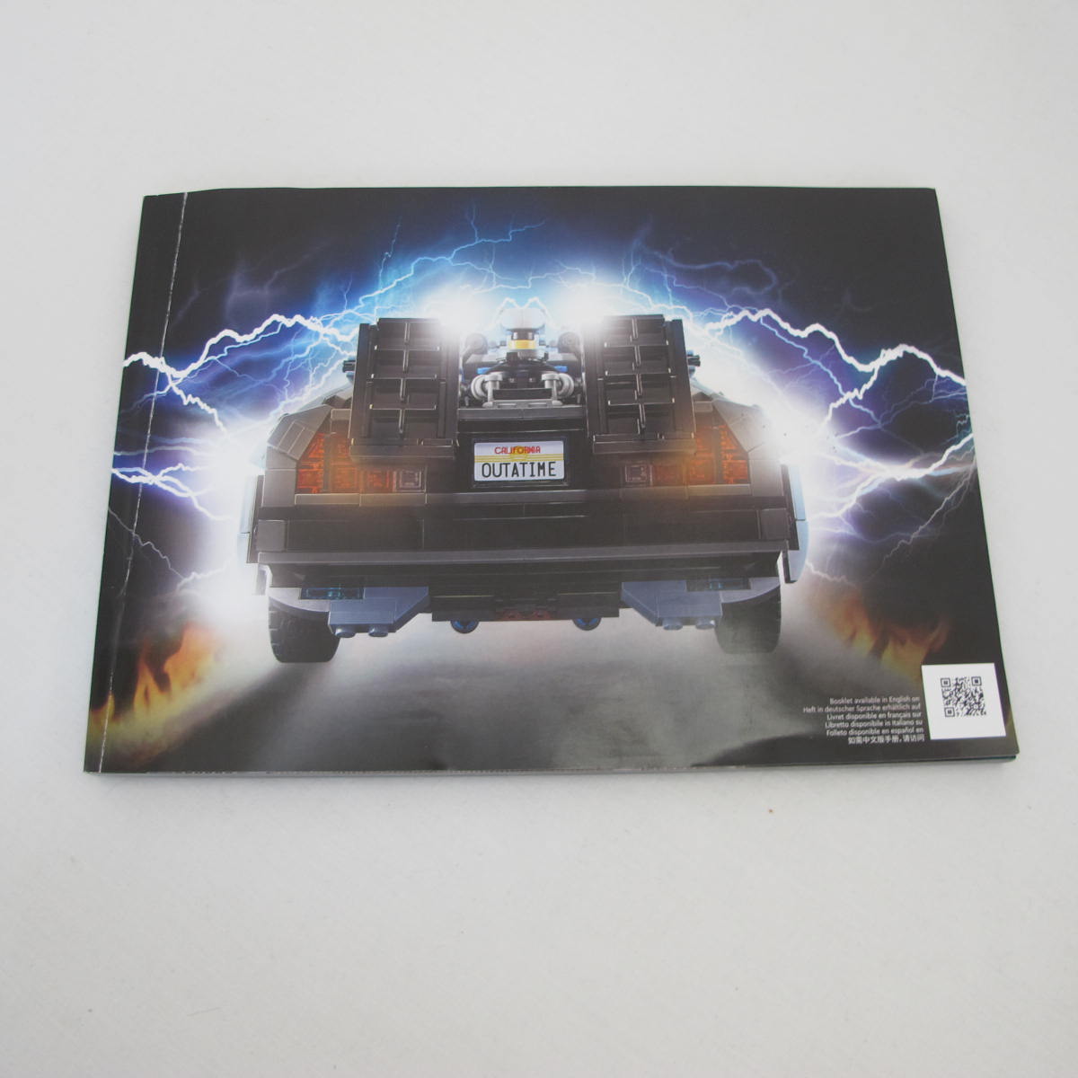 Back to the Future Time Machine. Complete with instructions and box