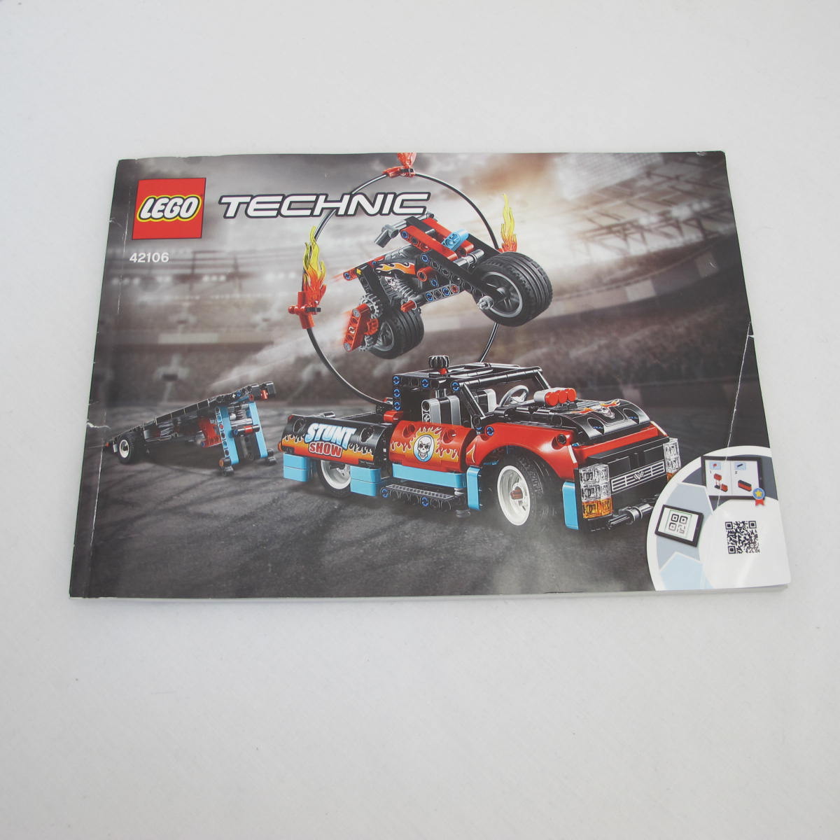 Stunt Show Truck & Bike. Complete with instructions, no box