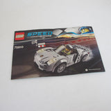 Porsche 918 Spyder. Complete with instructions and box
