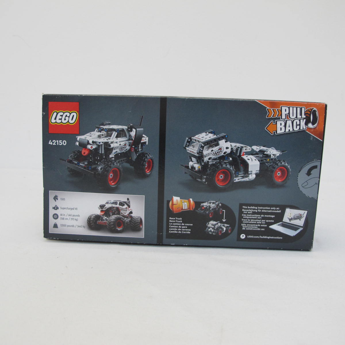 Monster Jam Monster Mutt Dalmatian. Complete with instructions and box