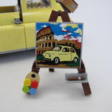 Fiat 500 {Bright Light Yellow Edition}. Complete with instructions, no box