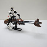 Scout Trooper & Speeder Bike. Complete with instructions, no box