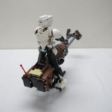 Scout Trooper & Speeder Bike. Complete with instructions, no box