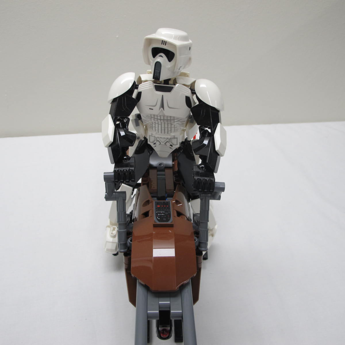 Scout Trooper & Speeder Bike. Complete with instructions, no box