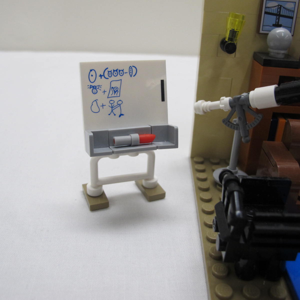 The Big Bang Theory. Incomplete with instructions, no box