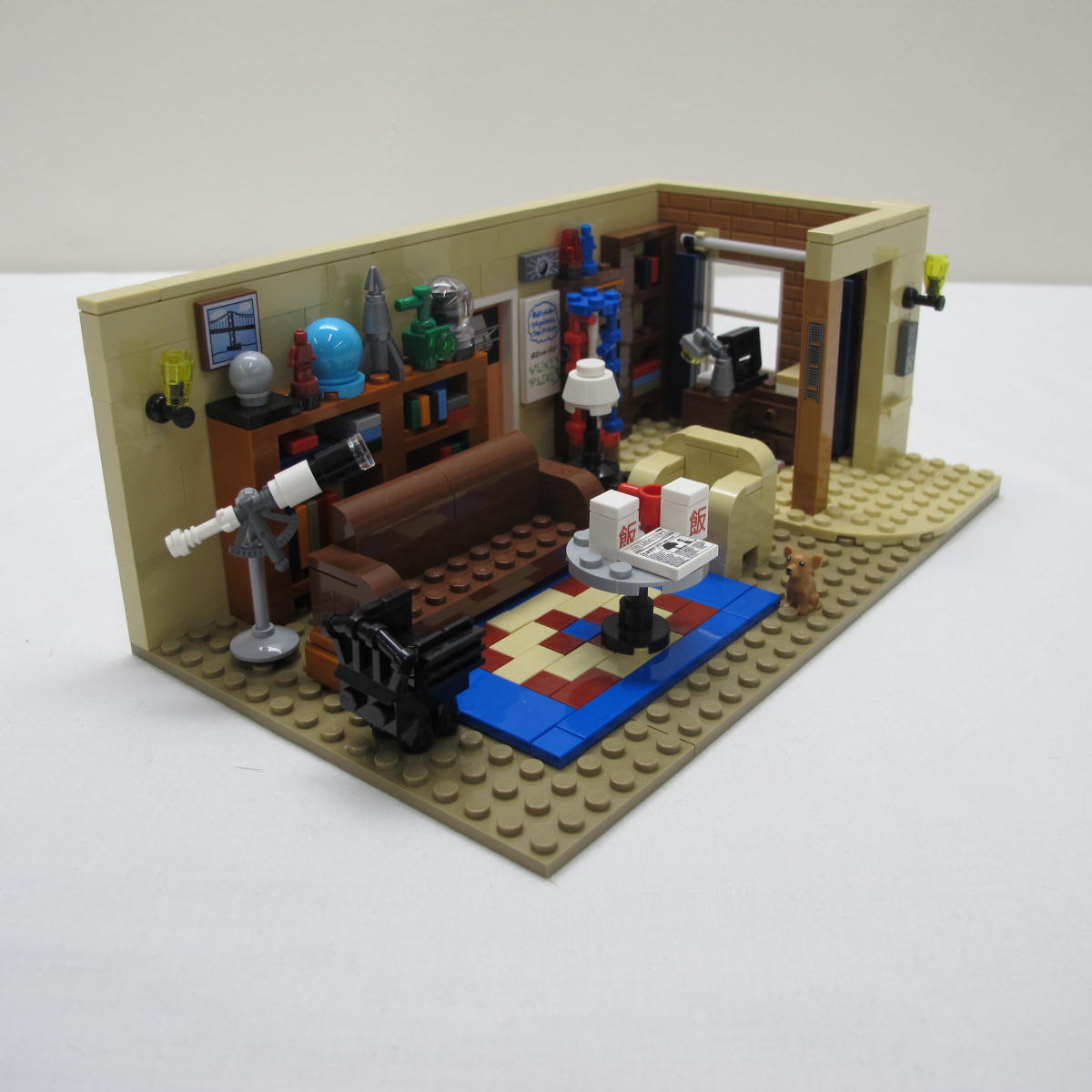 The Big Bang Theory. Incomplete with instructions, no box