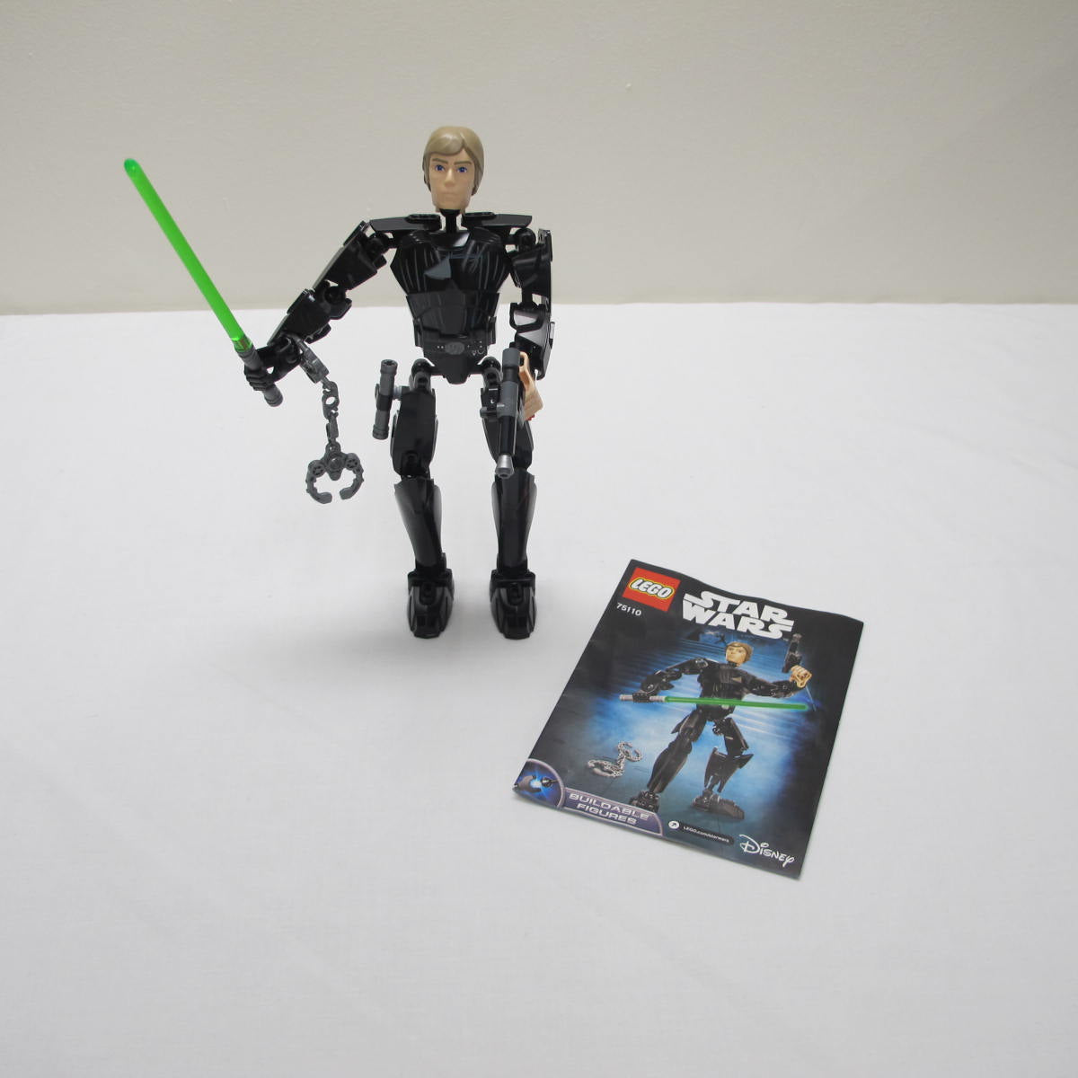 Luke Skywalker. Complete with instructions, no box