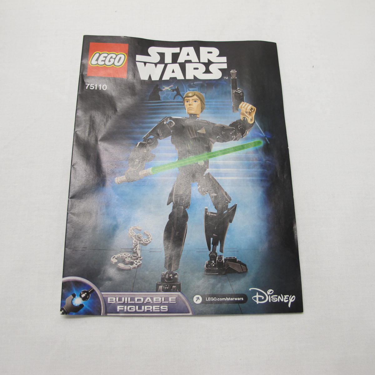 Luke Skywalker. Complete with instructions, no box