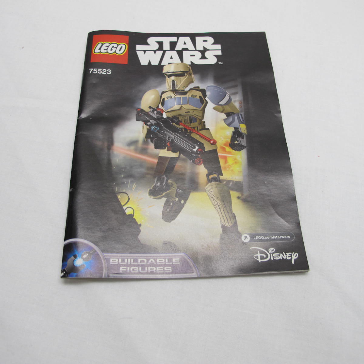 Scarif Stormtrooper. Complete with instructions, no box, USLEG01877