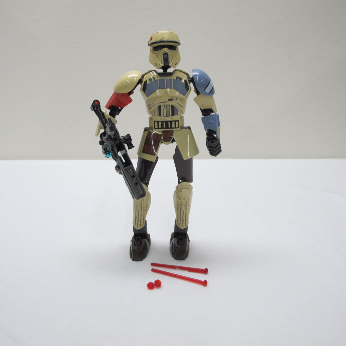 Scarif Stormtrooper. Complete with instructions, no box, USLEG01877