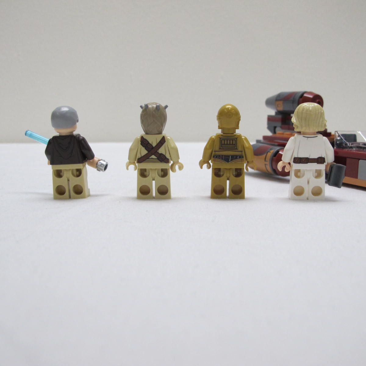 Luke's Landspeeder. Complete with instructions, no box