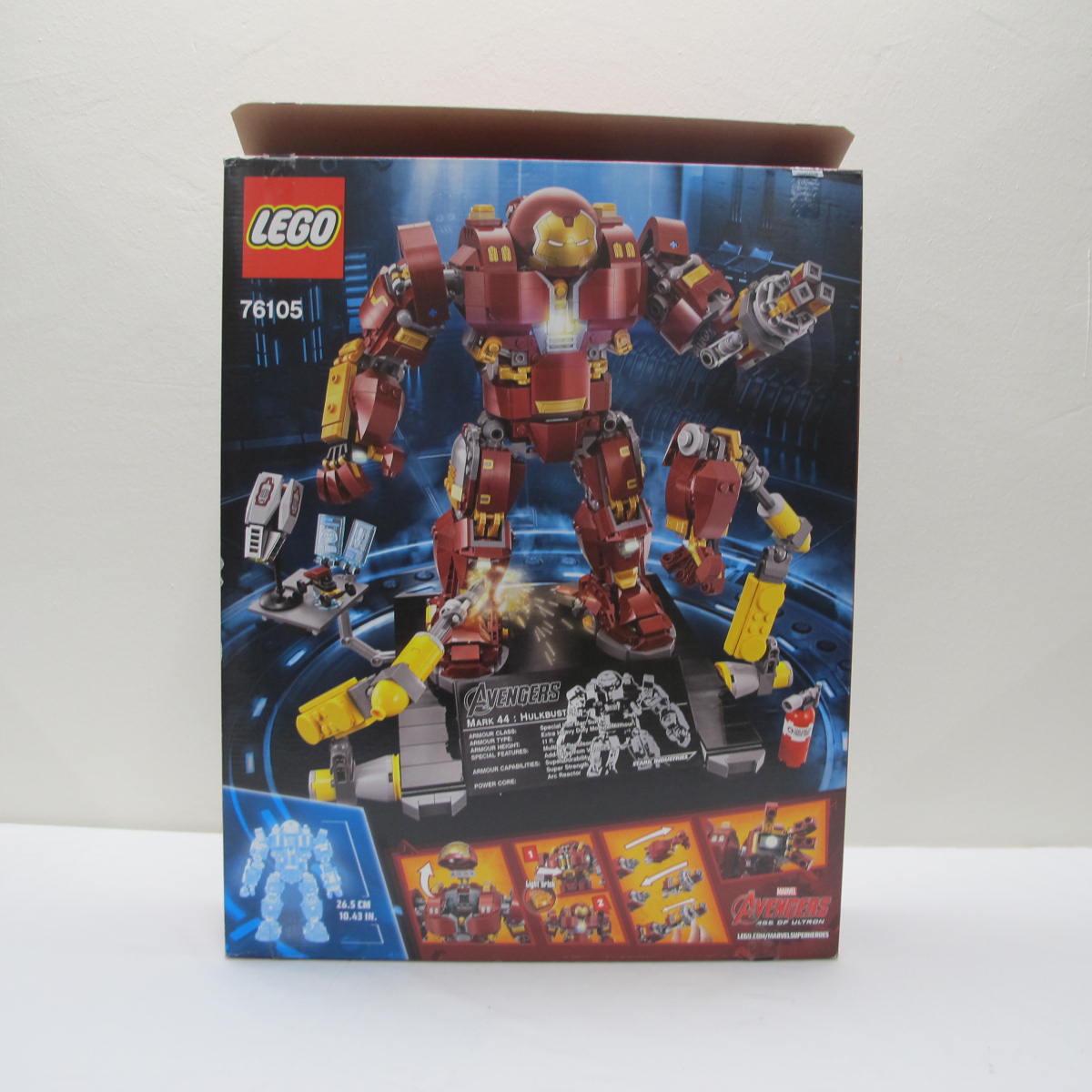 The Hulkbuster: Ultron Edition. Complete with instructions and box
