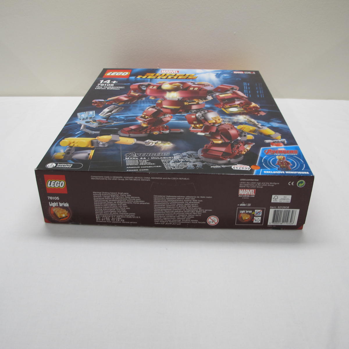 The Hulkbuster: Ultron Edition. Complete with instructions and box