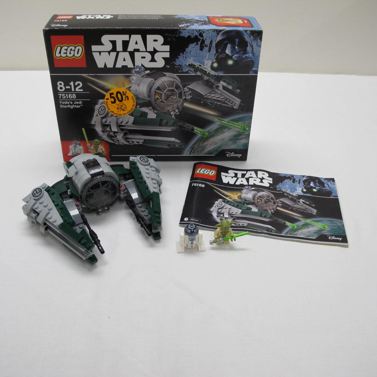 Yoda's Jedi Starfighter. Complete with instructions and box