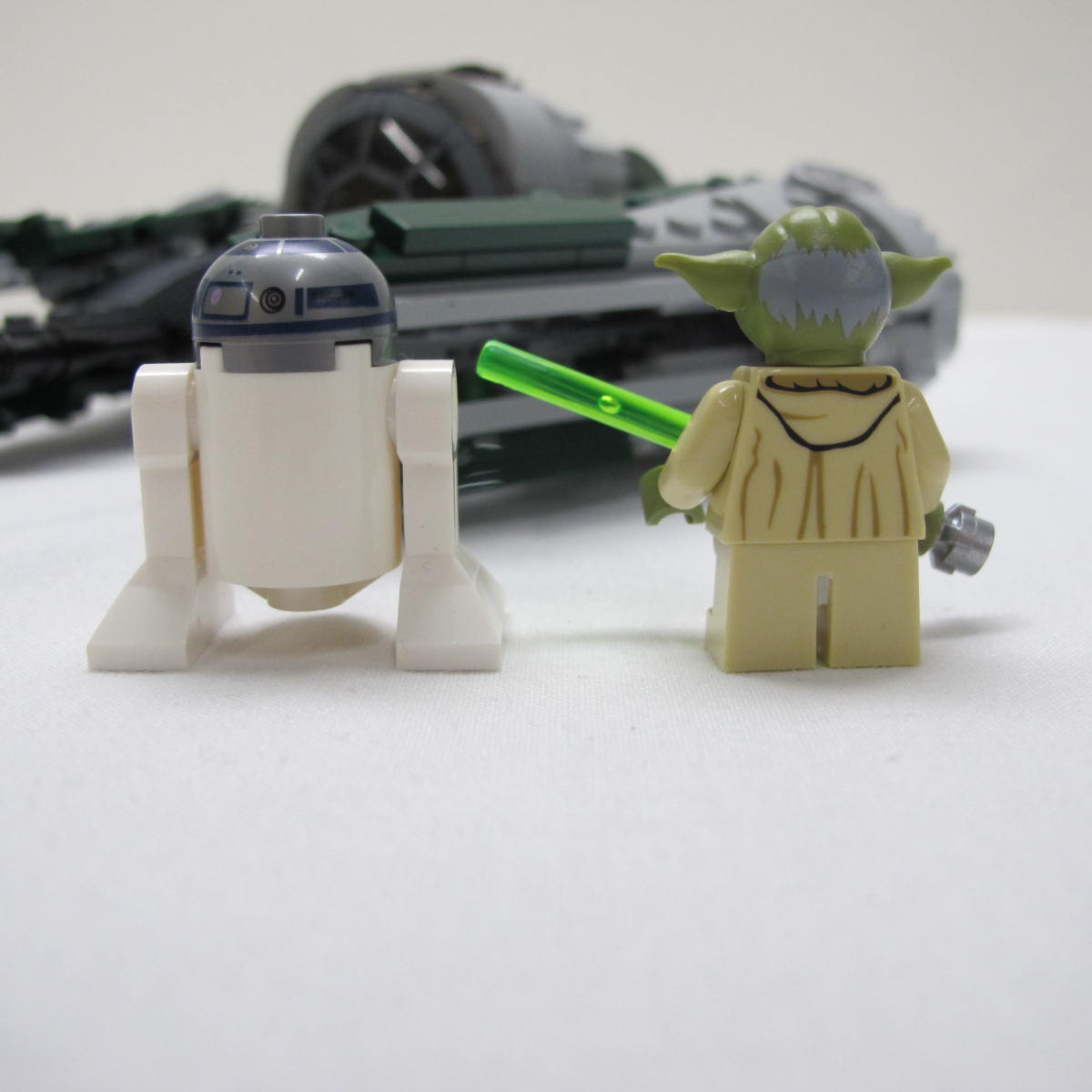 Yoda's Jedi Starfighter. Complete with instructions and box