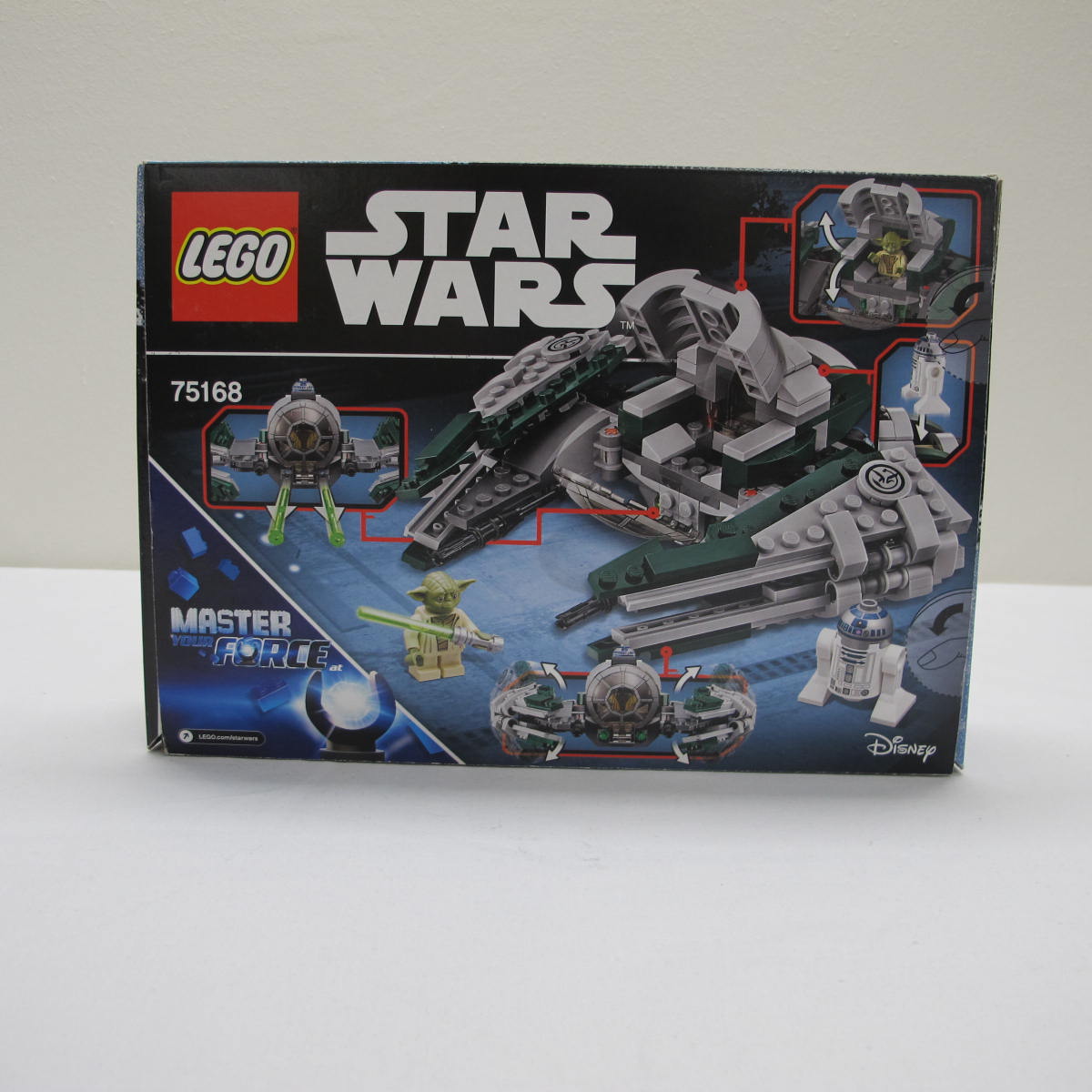 Yoda's Jedi Starfighter. Complete with instructions and box