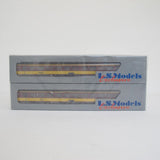 NS ICR carriage A10 Benelux 1st class and ICR Benelux B, red/yellow, 2nd class
