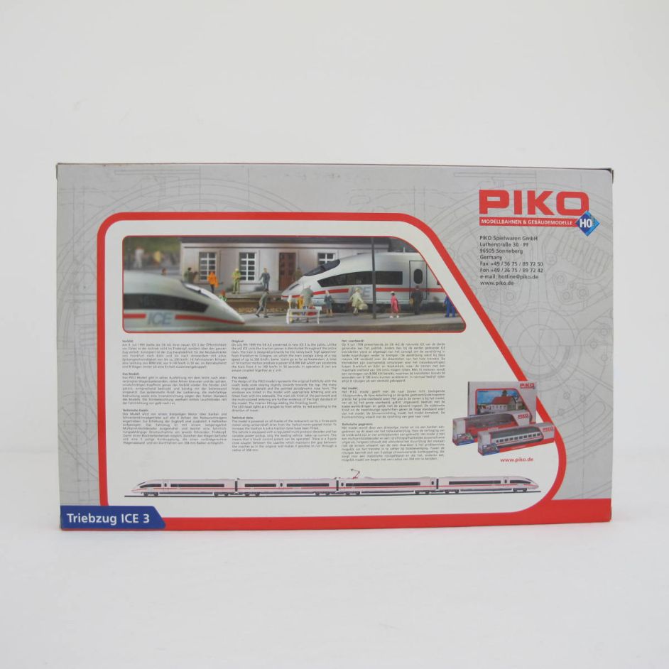 Four-part ICE-3 train set LokSound V5 “Arnhem” MFX from NS