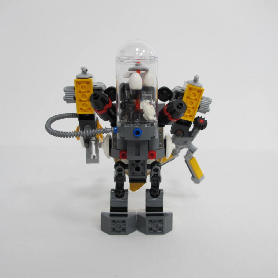 Egghead Mech Food Fight. Incomplete with instructions, no box