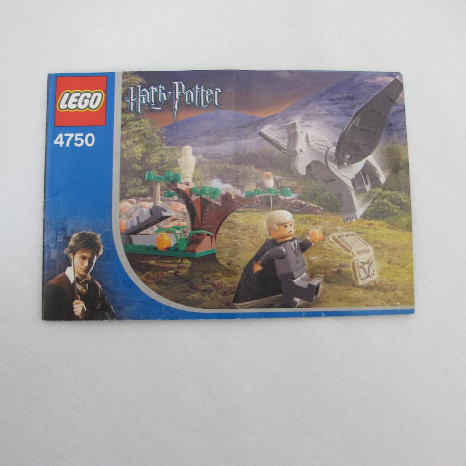 Draco's Encounter with Buckbeak. Incomplete with instructions, no box