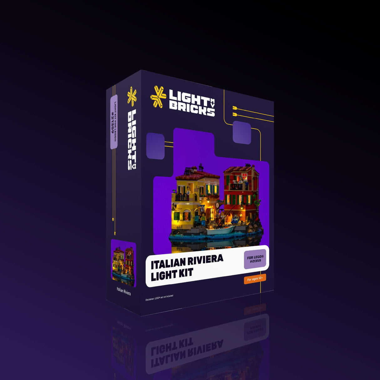 Light My Bricks (LMB) 2.0 Light Kit for LEGO #21359 Italian Riviera