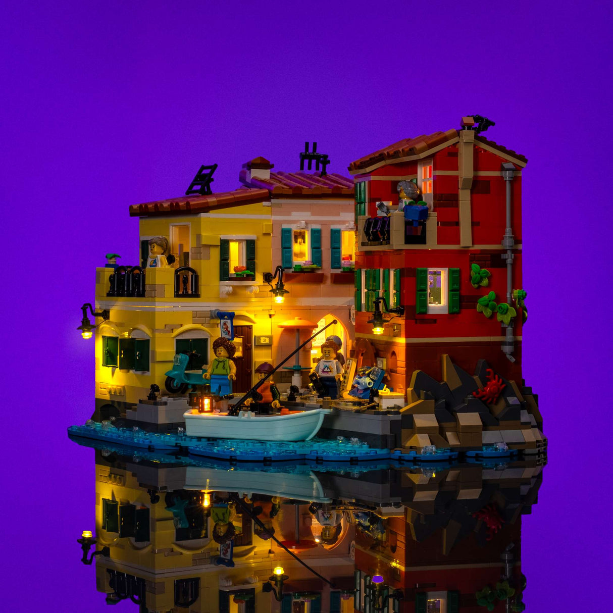Light My Bricks (LMB) 2.0 Light Kit for LEGO #21359 Italian Riviera