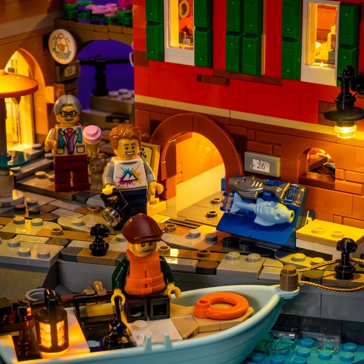 Light My Bricks (LMB) 2.0 Light Kit for LEGO #21359 Italian Riviera