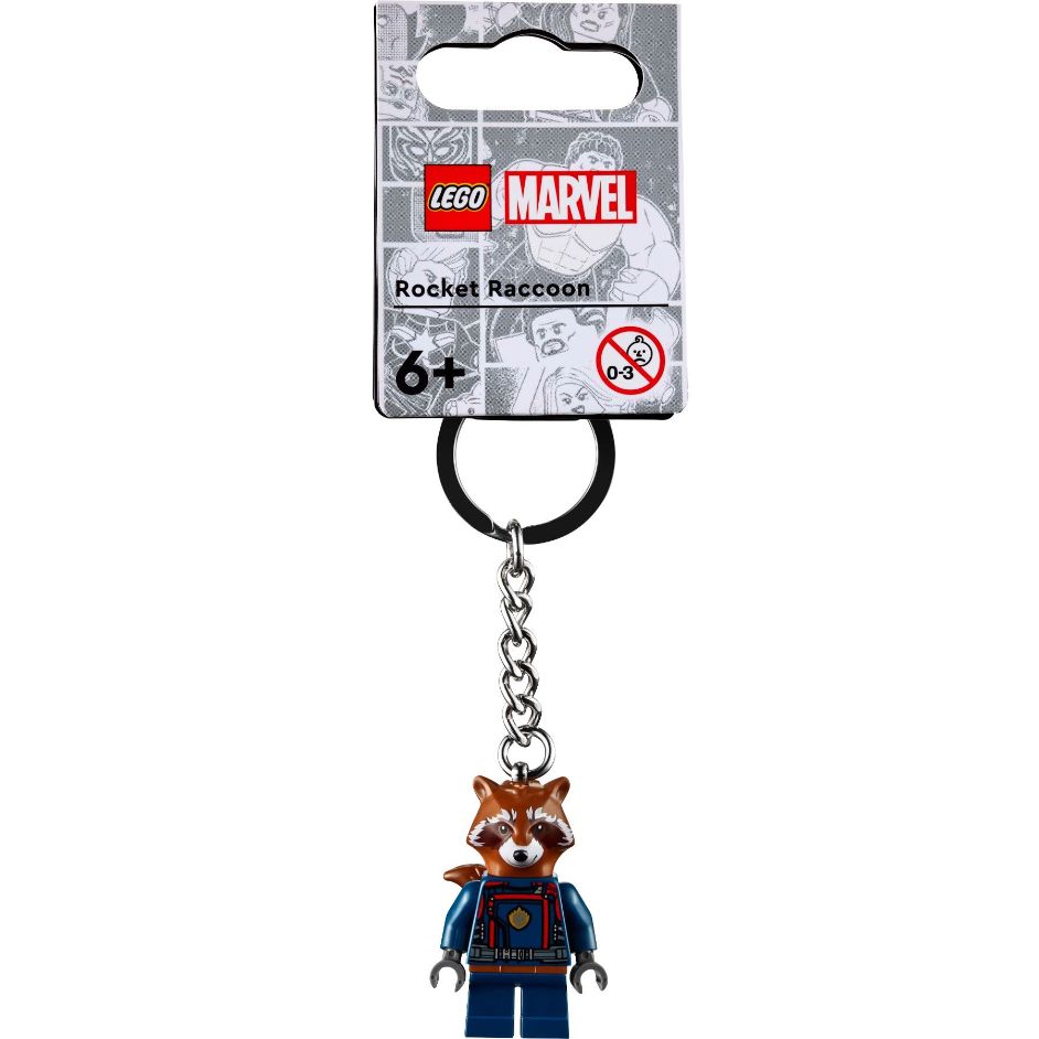 Rocket Raccoon Keychain