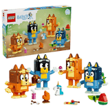 Brick-Built Bluey Family