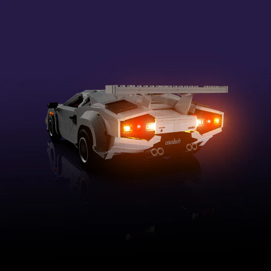 Light My Bricks (LMB) 2.0 Light Kit for LEGO #10337 Lamborghini Countach 5000 Quattrovalvole