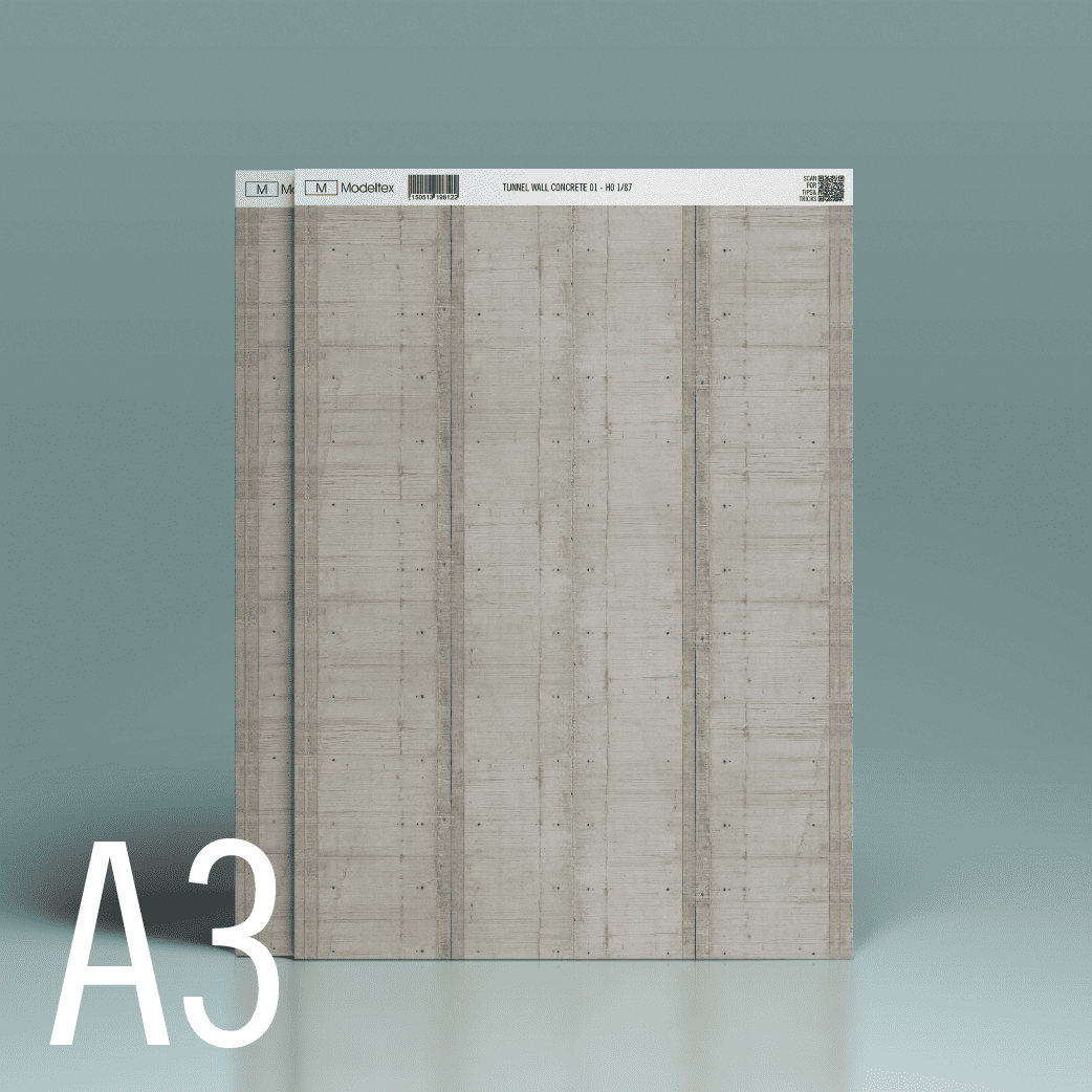 Tunnel Wall Concrete 01