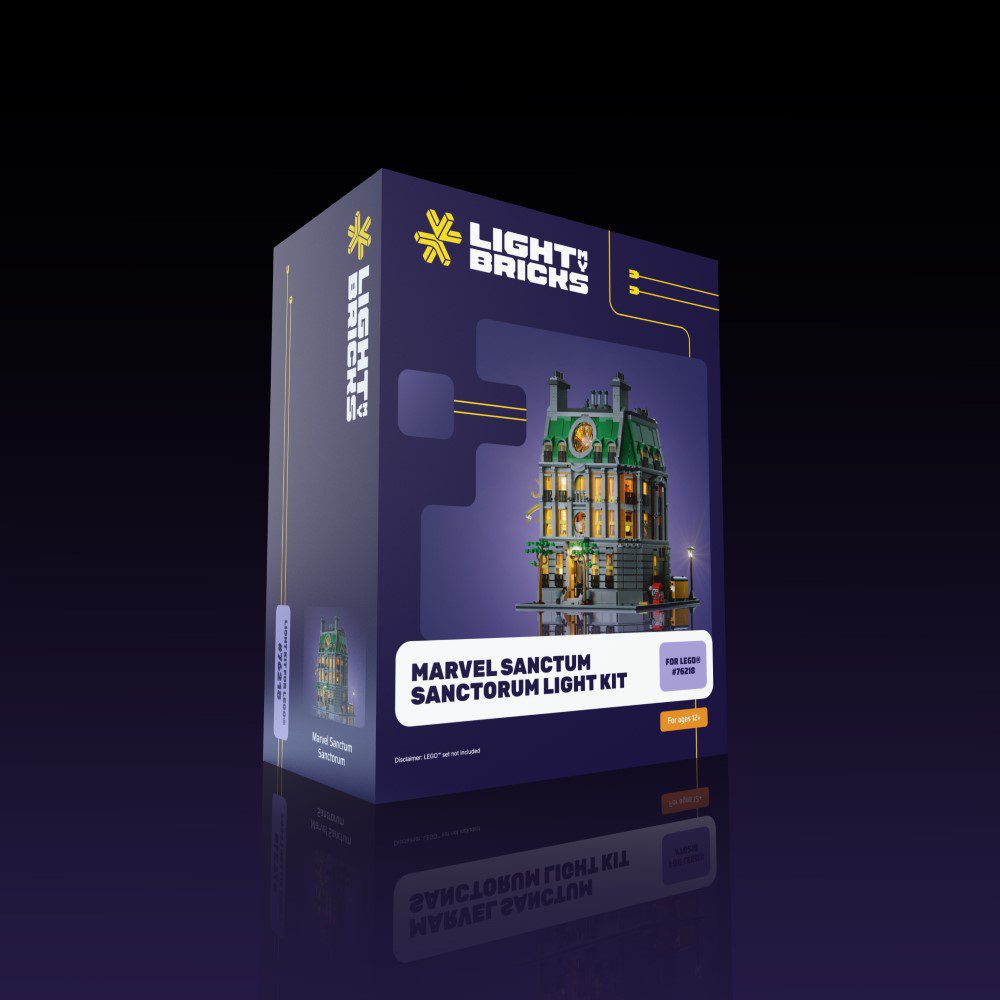Light My Bricks (LMB) 2.0 Light Kit for LEGO #76218 Marvel Sanctum Sanctorum