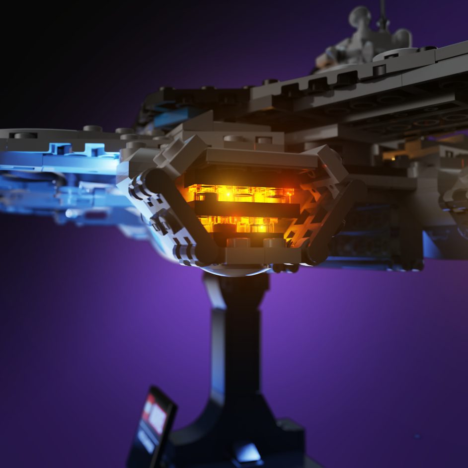 Light My Bricks (LMB) 2.0 Light Kit for LEGO #76295 Marvel The Avengers Helicarrier