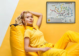Metro Map of the LEGO Colors | 2024 v_01