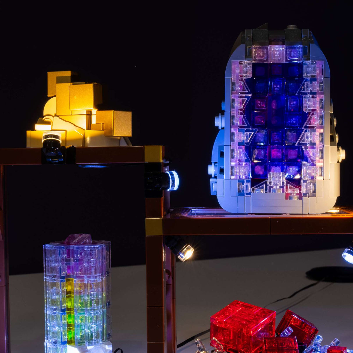 Light My Bricks (LMB) LEGO® Mineral Collection #21362 DIY Light Bundle