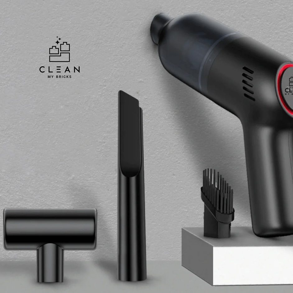 Mini Vacuum Cleaner to Dust &amp; Clean Your Set (black)